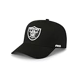 FOCO Las Vegas Raiders NFL Primary Logo Marquee RF Cap - Black