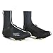 SSMDYLYM Hommes Hiver Cyclisme Chaussures Couvrent Coupe-Vent imperméable à l'eau Gardez la Couverture de Chaussures Chaudes MTB Vélo de Route (Color : Black, Size : 43-44)