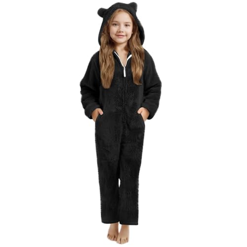 Combinaison polaire fille contre le froid vêtement chaud maison