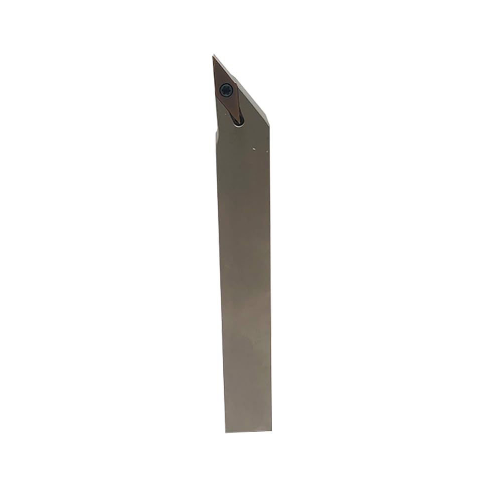 GBJ 2pcs Metal Lathe Turning Tools Bit Set Carbide Turning Inserts VBMT110301R/02R with 5/8 Shank Turing Tool Holder Finish Turned and Ground Stainless Steel (1pc VBGT110302R with 5/8 Holder)