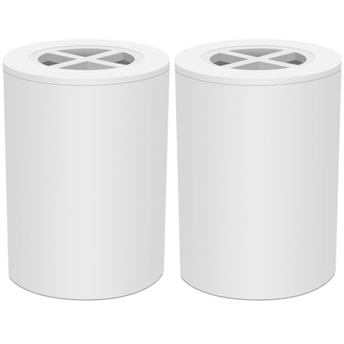 Slirceods Shower Head Filter Compatible with Afina Filtered Shower Head for Hard Water, Filters Chlorine and Other Impurities,2 Pack,