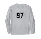 Photo Gallery numero 97 – maglia minimalista per compleanno, squadra sportiva numerata maglia a manica Photo Gallery numero 97 – maglia minimalista per compleanno, squadra sportiva numerata maglia a manica