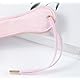 Kutocesy Leather BDSM Peitsche Liebesbogen Erotic Whip Sex Toy Accessories Bondage Flogger for Adult Couples Cosplay (Pink)