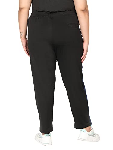 Image of CHKOKKO Women's High Rise Regular Fit Track Pants
