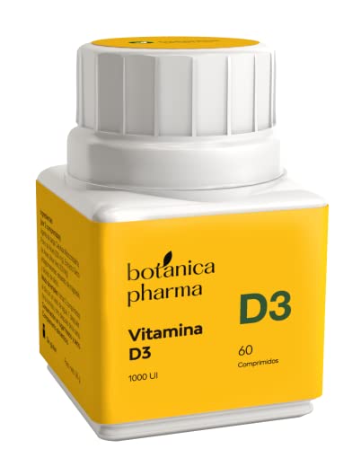 Botanicapharma. Vitamina D3 1000 Ui 60 Comprimidos.