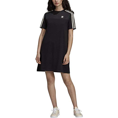 blue dress for baby girl Adidas 3-Stripes Fitted T-Shirt Dress main image 0