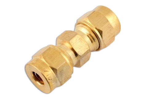Image of Connect 31177 5 /32-inch Brass Straight Coupling (Pack of 10)