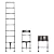 Telescoping Ladder 8.5ft Stainless Steel Extension Folding Ladder, Folded Height 2.4ft, 330lbs Max Load Capacity, Portable Heavy Duty Telescoping Ladder for Home, RV, Roof, EN131 Certificated