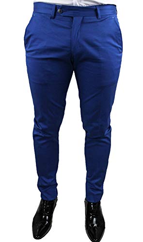 Pantalon bleu clair homme décontracté pour un style chic en été