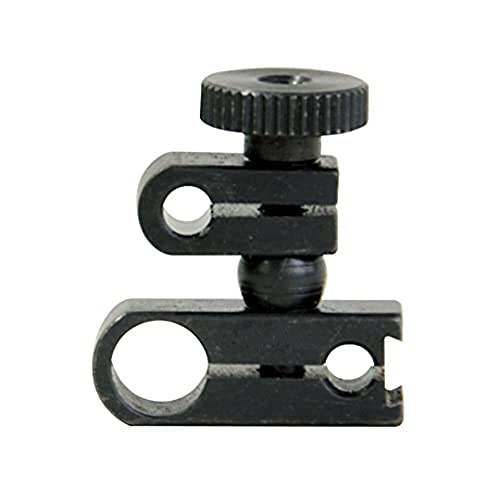 HHIP 4401-0469 Rigid Steel Dovetail Clamp, 1/4" and 3/8" Bore, 4 mm Clamp Hole
