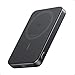 Anker MagGo Powerbank, Ultra-schlankes 10.000mAh magnetisches Akkupack, Qi2-zertifiziert, portabel, 15W Ultra-schnelles MagSafe-kompatibles Ladegerät, ergonomisches Design, nur für iPhone 16/15/14/13