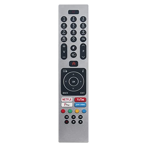 New RC43139P Remote Control Replacement fit for Polaroid 4K HDR LED Smart TV's RC43139P P43UPA2029A P49UPA2029A P55UPA2029A P24RP0108A P32FP0118A P43UPA2019A P32RD0667AB P50FP0118A Remote Controller