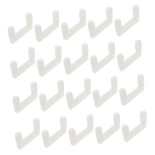 50Pcs U Shape Quick Connector Bracket Lightweight Furniture Assembly Tool for Home Professional Use Strong Bearing Capacity for Reliable Connection