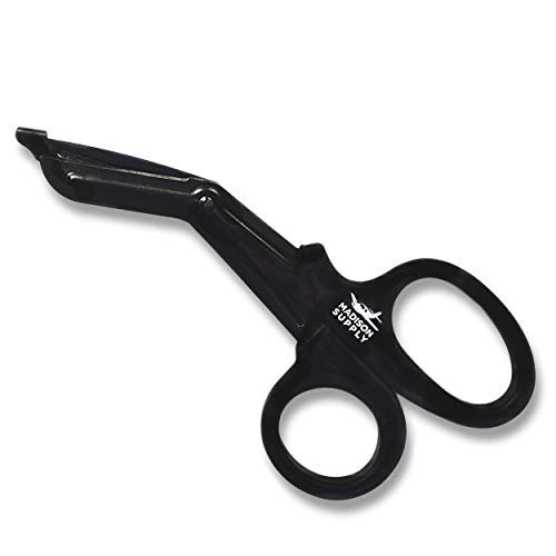 Madison Supply, Fluoride Coated Medical Scissors, EMT and Trauma Shears 1-Pack