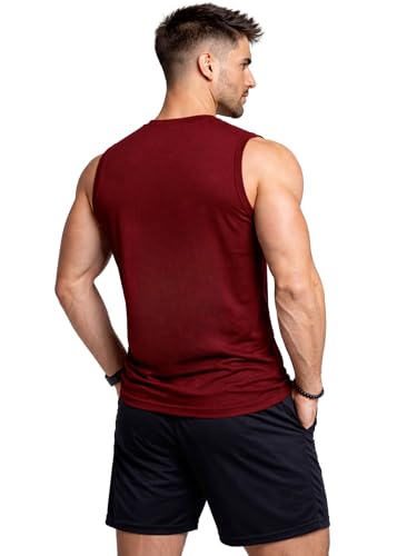 Image of 3Colours RGB Men's Active Wear Sleeveless Tank top, Gym Vest, Leisure wear CCUT Hustle