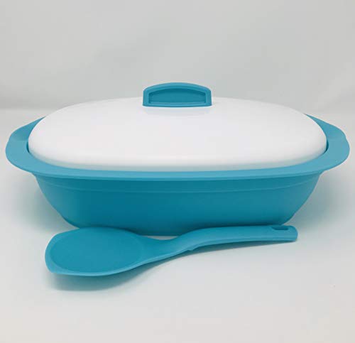 Tupperware Legacy (7.25 Cup) Covered Serving Soup Tureen Microwave Dish