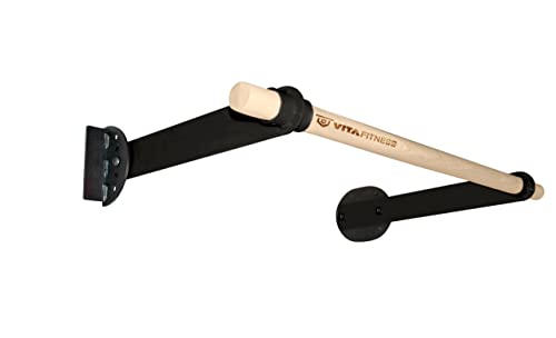 Vita Vibe - USA Made - Stall Bar - Adjustable Pull Up Bar Attachment - (Works With CORE Series Stall Bars Only)