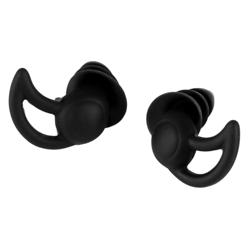 HOLIDYOYO Tapones de Oído de Silicona Reutilizables y Lavables Diseño de Triple para Cancelación de Ruido Reducción Ruido Perfectos para Dormir Estudiar y Uso Conciertos Cómodo y Resistente