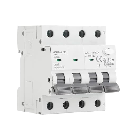 Bloque electromagnético 6KA tipo CA 4P 32A con disparo instantáneo contra cortocircuitos 2