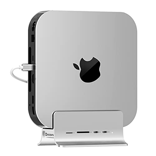 Image of Minisopuru USB C Hub for Mac Mini - Docking Station Compatible With M.2 NVMe /SATA SSD, 10Gbps Data Transfer, TF&SD Card Slots, M.2 SSD Support (Not Included)