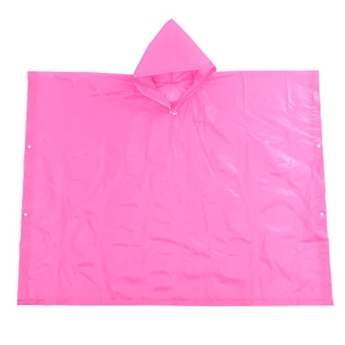MUELODSIC Outdoor Hooded Rain Poncho for Adults Raincoat for All Seasons for Hiking Camping and Emergency Use Convenient Lightweight Rain Gear