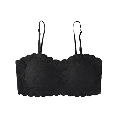 FDEETY Brassière en Dentelle Noir Cover