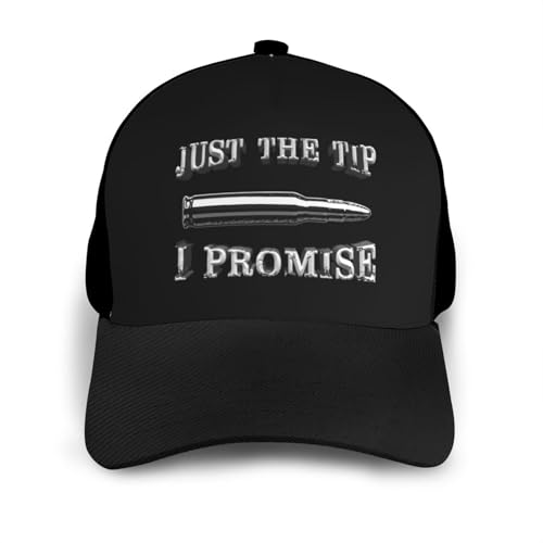Just The Tip I Promise Unisex Classic Adjustable Curved Brim Baseball Cap, Trucker Hat3