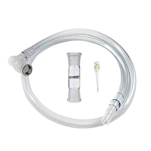 Whip Silicone Tube Kit with Glass Cyclone Bowl for Extreme q and v