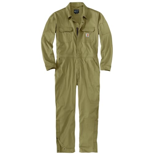Carhartt Mens Rigby Coverall Dark Khaki Small