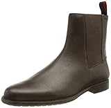 Acabado de alta calidad HUGO Kyron_Cheb_gr, Botas Estilo Chelsea Hombre, Dark Brown201, 43.5 EU