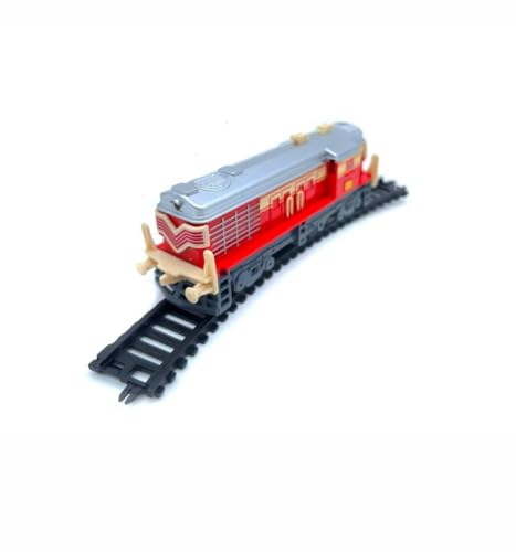 Image of Cargo Toy Train Set with Tracks in Battery Operated Form for 3Y+ Multi Colour