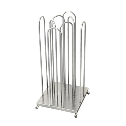 Soporte ajustable con ruedas para mover carga en tienda y almacén 2