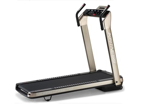 JK FITNESS Tapis Roulant Elettrico Pieghevole SUPERCOMPACT48 | Motore 2.0 DC | Velocità 1-16 km/h |...