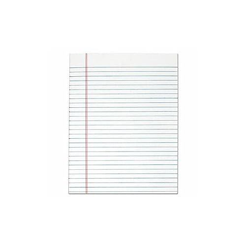 Papier TOPS Pad Gum Lgl RL 50sh bloc anti-brouillon pour notes nettes 7523-1