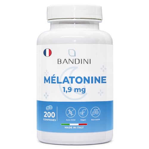 Bandini Mélatonine 200 Comprimés 1,9 mg