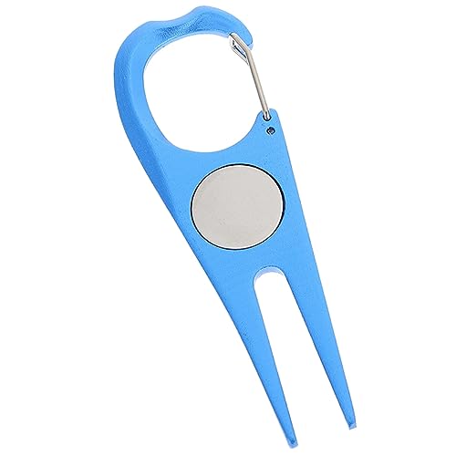 Totority Portable Golf Divot Repair Tool Lightweight Streamlined Design for Grass Restoration Includes Marker Golf Accessory for Enthusiasts Present for Golf