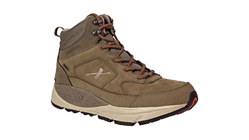 Hyperion II-High Men's Comfort Therapeutic Extra Depth Hiking Shoe - Mocha
