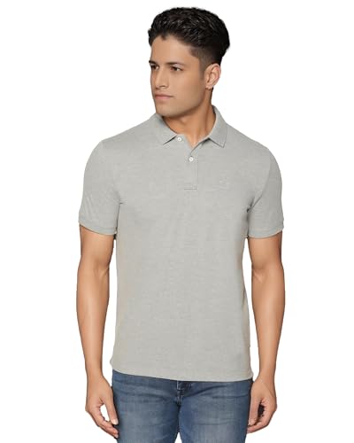 Image of AMAZON BRAND - ANARVA Men's 100% Cotton Polo T-Shirt - Solid Plain Short Sleeve Tee with Classic Collar for Everyday Casual & Smart Wear