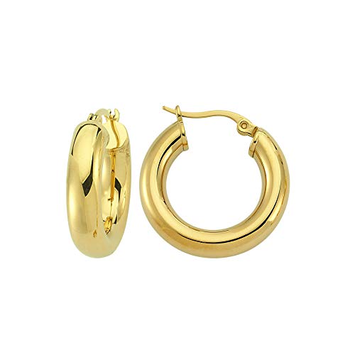 Créoles plaquées or 14k durables et élégantes pour sublimer le style féminin au quotidien