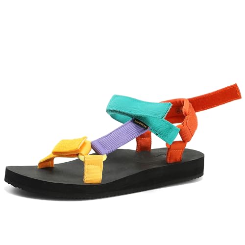 Image of Women's Original Sandals Comfortable Quick-Drying Casual Sport Sandal Walking Hiking Water Sandals With Arch Support