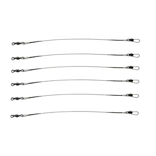 Kit de engarces de acero inoxidable para líder de pesca miniatura 3