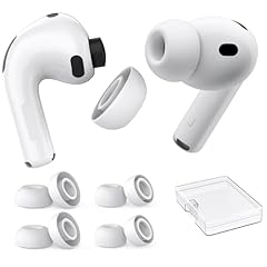 for AirPods Pro 3rd Gen [2 Large+2 Small, White]