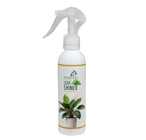 DIVINE TREE Leaf Shiner Spray for Indoor & Outdoor Plants 200ml | Natural Leaf Shine & Cleaner | Ready-to-Use Non-Toxic, Eco-Friendly Foliar Formula for Glossy Green Leaves & Healthy Plant Care