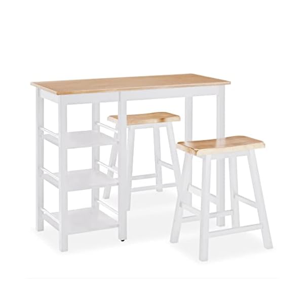 vidaXL-Set-Muebles-Bar-3-Piezas-Blanco-Mobiliario-Mesa-Silla-Alta-Salon-Cocina vidaXL-Set-Muebles-Bar-3-Piezas-Blanco-Mobiliario-Mesa-Silla-Alta-Salon-Cocina
