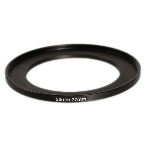 Step Up Filteradapter 58mm - 77mm. Anello
