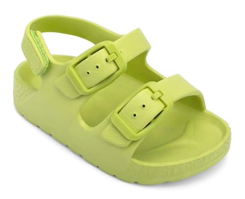 Image of ChayChax Toddler Boys Girls Double Buckle Sandals Children's Adjustable Back Strap Water Sandal
