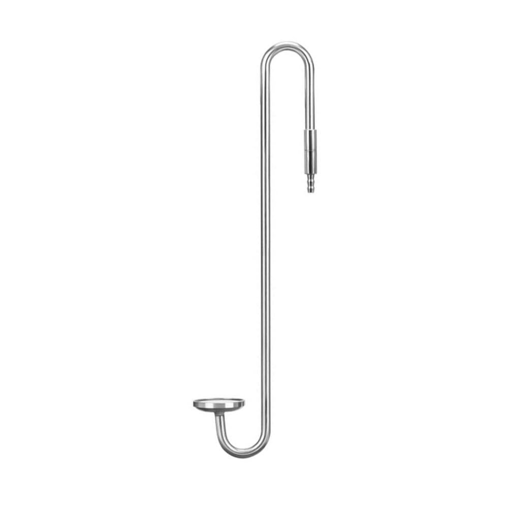 DONGKER Aquarium CO2 Refiner Diffuser,304 Stainless Steel Hooked CO2 Diffuser with Check Valve for Aquarium Plant Tank
