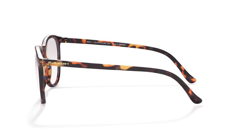 Image of BluBlocker Hyde Park Tech Glasses (Demi-Tortoise): Healthier Eyes and Better Sleep. Blue Light Glasses for Computer, TV, Gaming | Blue Light Glasses | Sunglasses | Blue Blockers | Blue Light Blockers