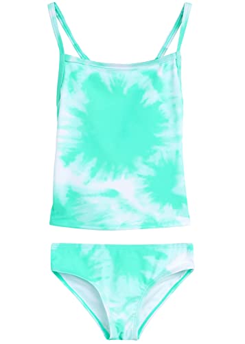 Image of Kanu Surf Girls' Melanie Beach Sport 2-Piece UPF 50+ Banded Tankini