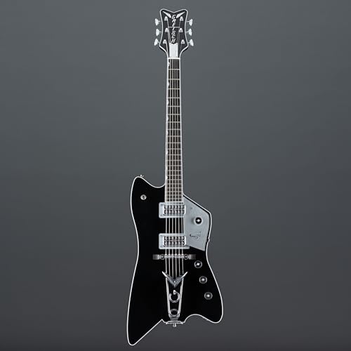 Gretsch Custom Shop G6199 Billy-Bo Jupiter Thunderbird Black Closet Classic #UC22032268 – Guitare Électrique Personnalisée - Les Beatles, Paul McCartney, John Lennon, RIngo Starr, George Harrison Gretsch Custom Shop G6199 Billy-Bo Jupiter Thunderbird Black Closet Classic #UC22032268 - Guitare Électrique Personnalisée – Image 3